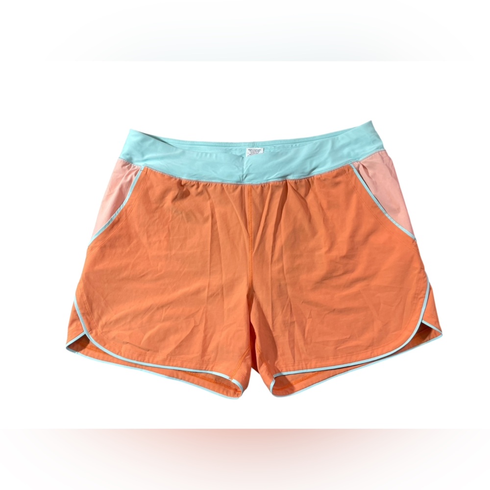 X9- Lands End Women’s 16 Swimsuit Bottoms shorts Colorful Athletic Shorts
